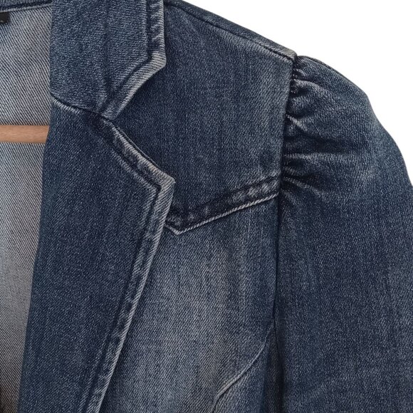 INC 💙 》Denim Blazer Jacket - Picture 6 of 15